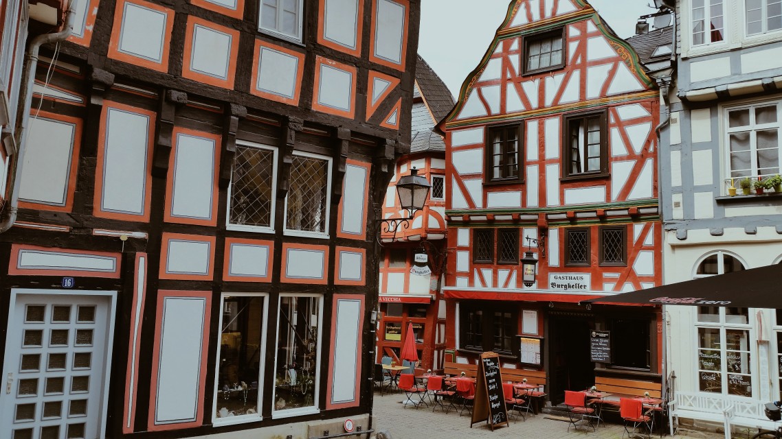 Fachwerkhäuser in der Limburger Altstadt
