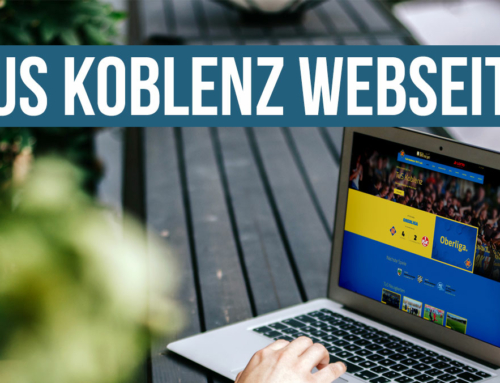 Die neue TuS Koblenz Webseite