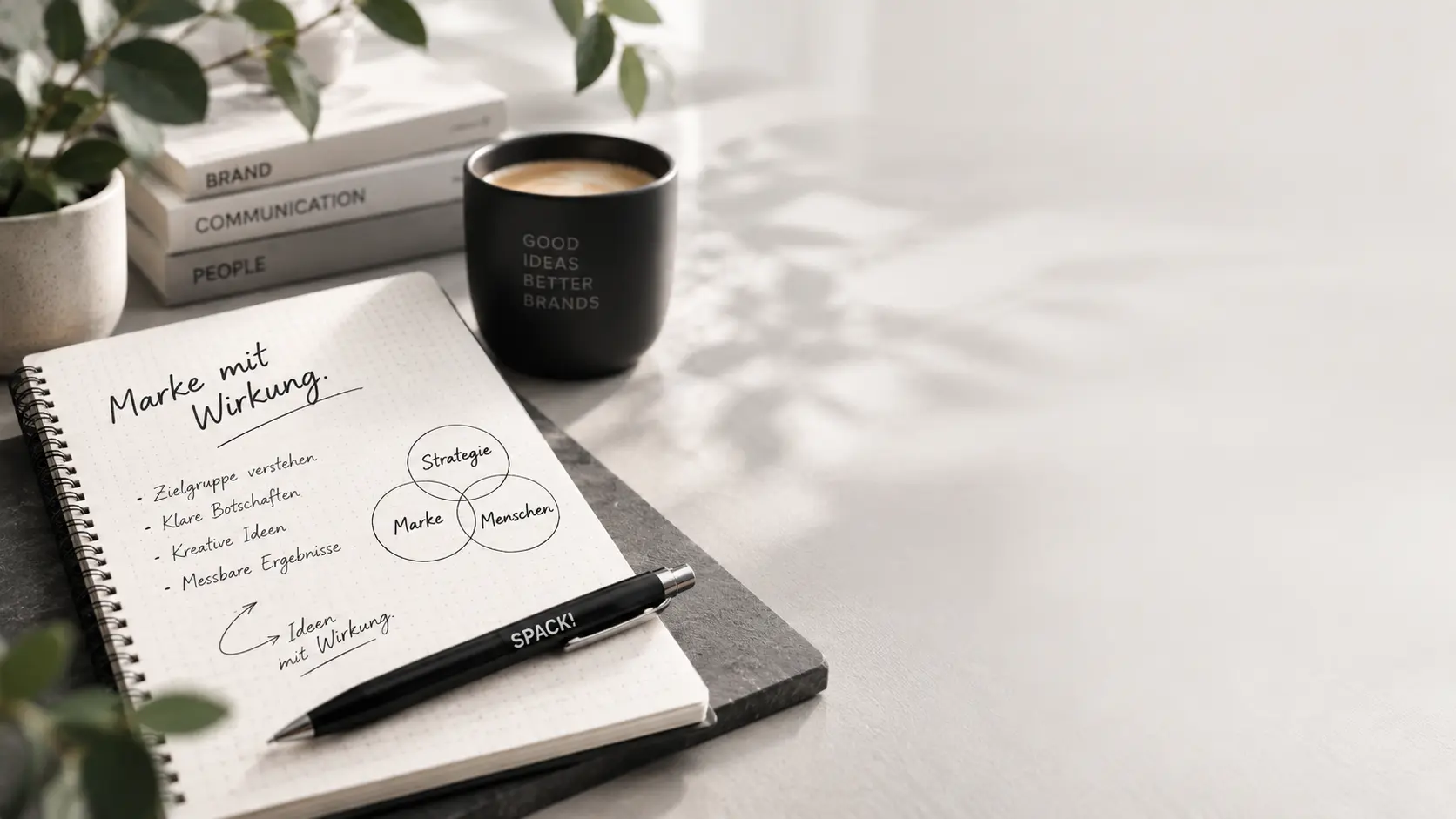 Markenentwicklung und Marketing von Spack! Medien