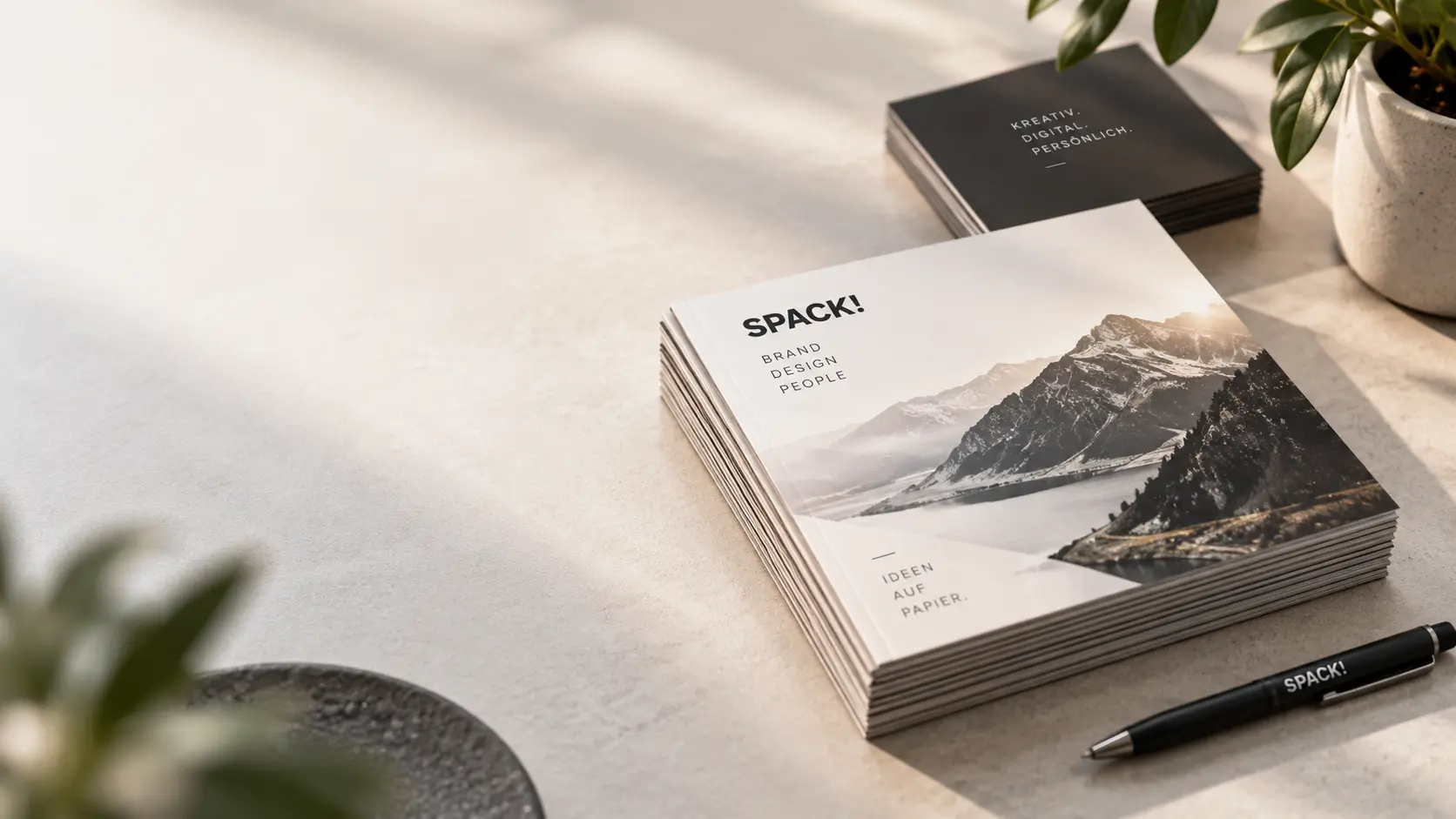 Printprodukte und Werbemittel von Spack! Medien