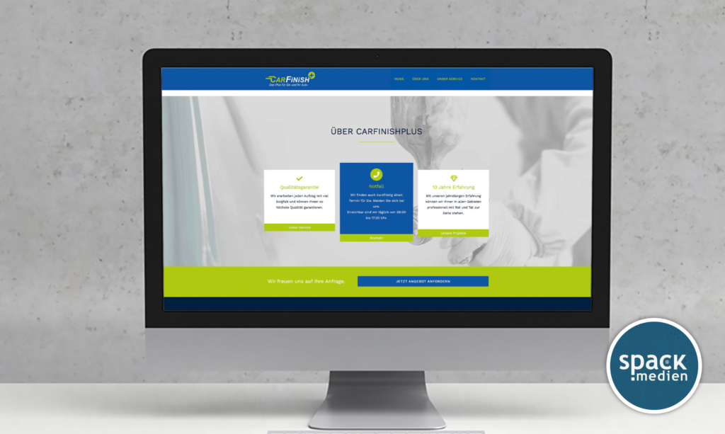 Carfinish Plus – Projekt von Spack! Medien