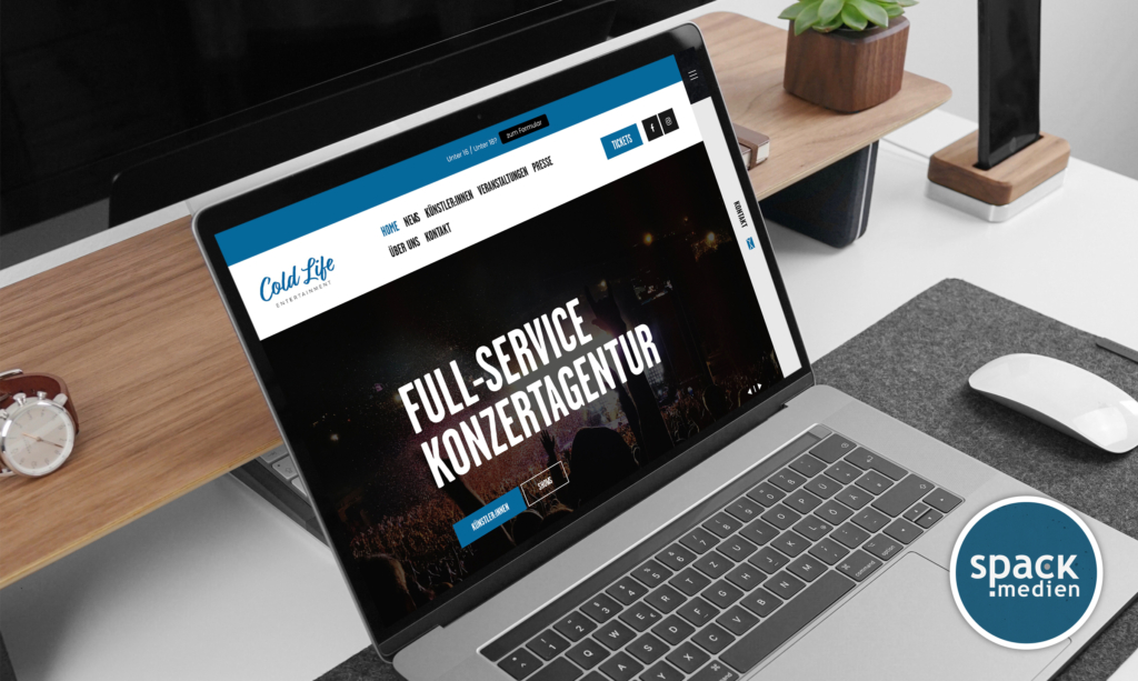 Coldlife Entertainment – Projekt von Spack! Medien