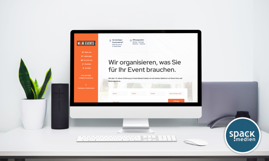 M & M Events – Projekt von Spack! Medien