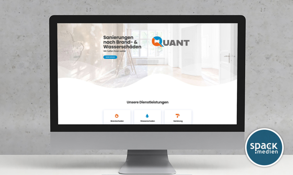 Quant Sanierung – Projekt von Spack! Medien