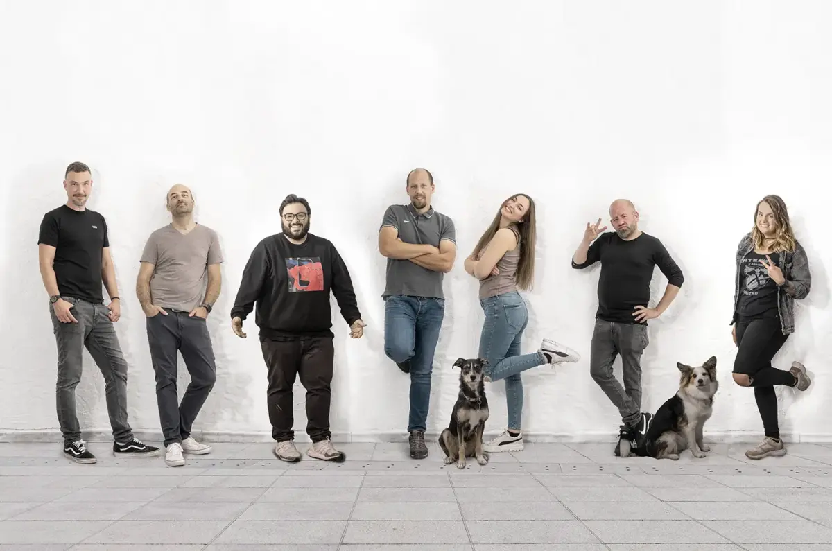 Das Team von Spack! Medien