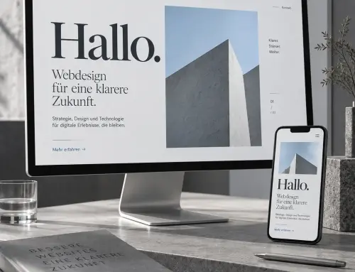 Neuer Look, klare Wege: Unsere Webdesign-Seite ist frisch gestaltet